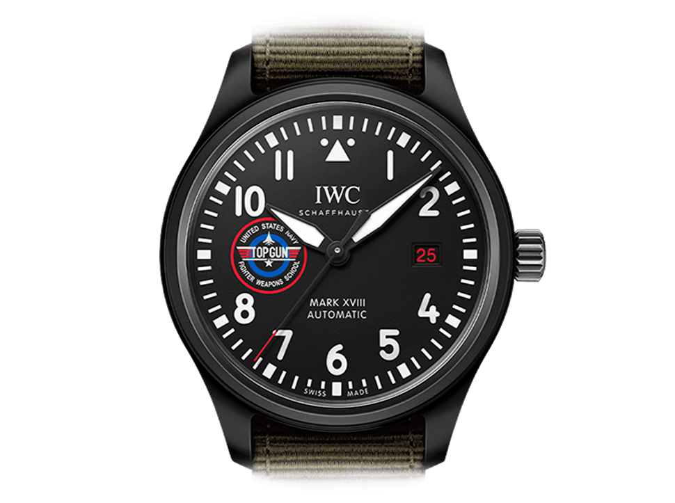 Buy original IWC PILOT’S WATCH MARK XVIII TOP GUN EDITION “SFTI” IW324712 Bitcoin!