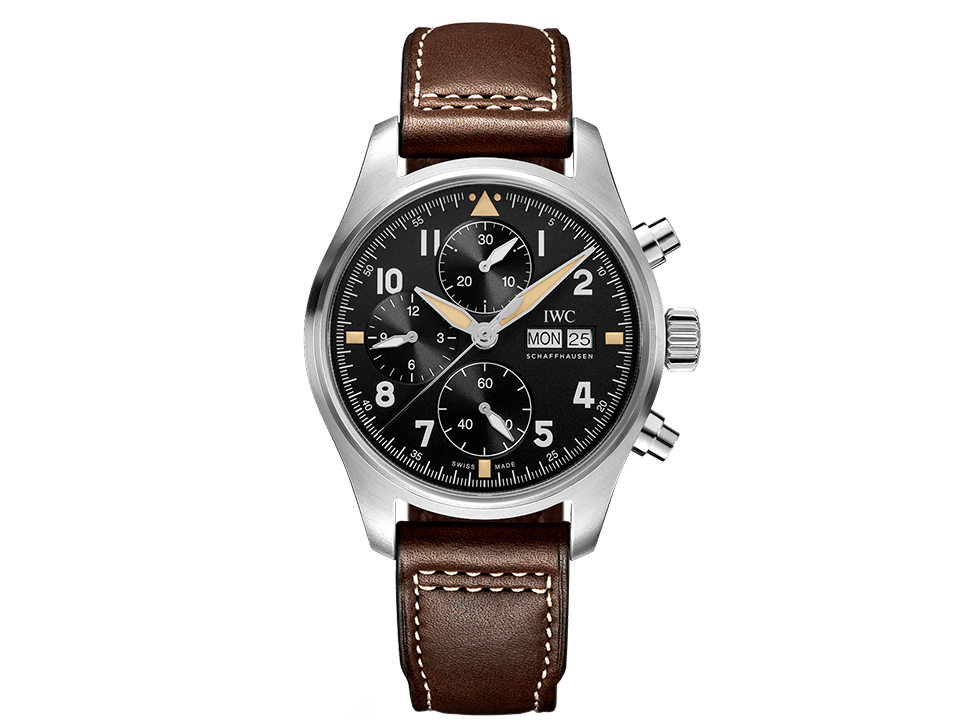 Buy original IWC Pilot's Watch Chronograph Spitfire IW387903 Bitcoin!