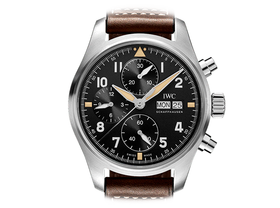 Buy original IWC Pilot's Watch Chronograph Spitfire IW387903 Bitcoin!