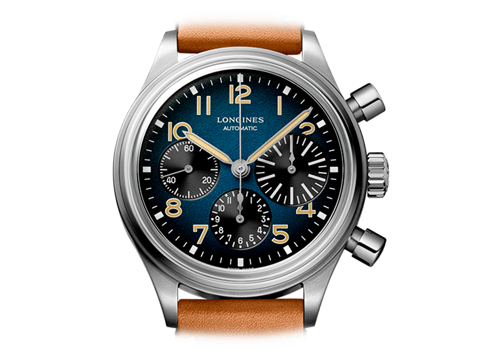 Buy original Longines Avigation L2.816.1.93.2 with Bitcoin!