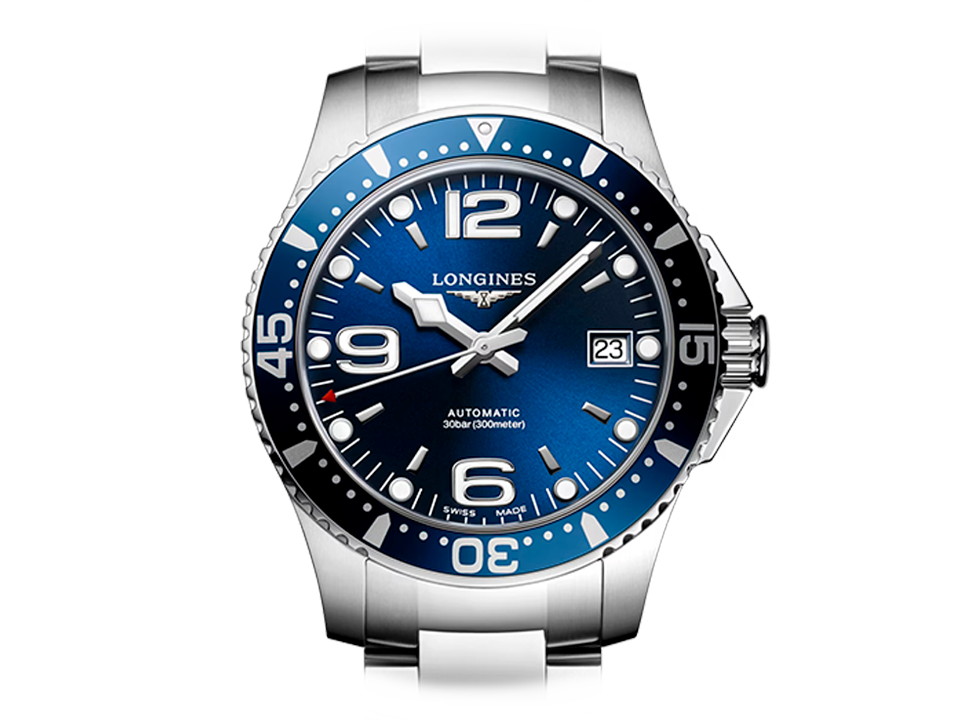 Buy original Longines HydroConquest L3.741.4.96.6 with Bitcoin!