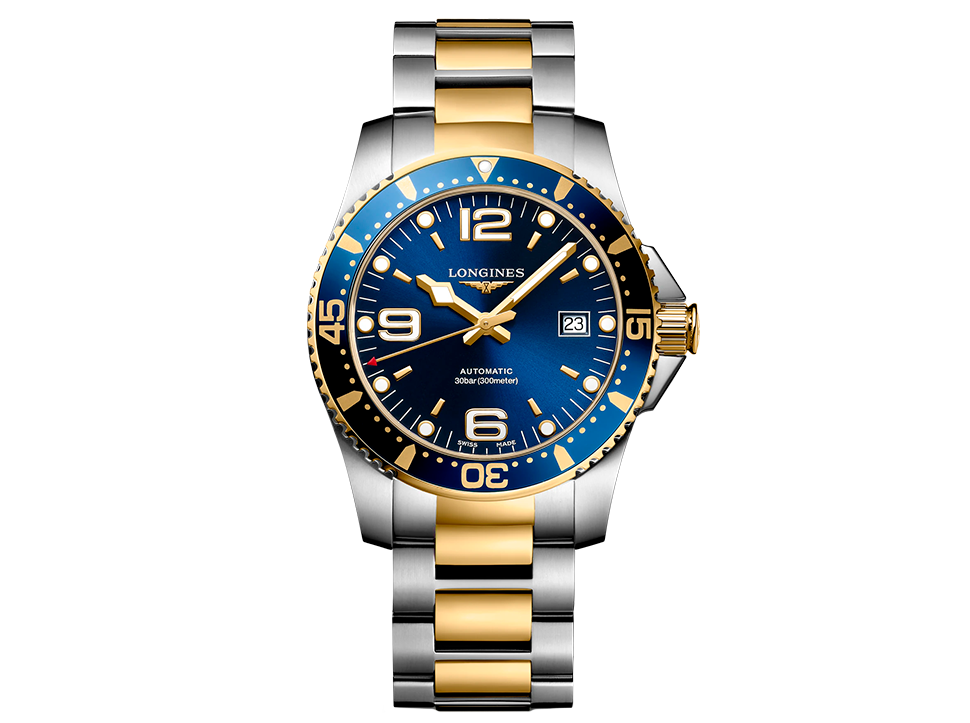 Buy original Longines HydroConquest L3.742.3.96.7 with Bitcoin!