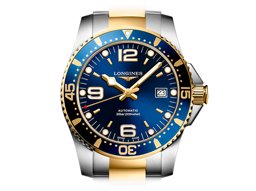 Buy original Longines HydroConquest L3.742.3.96.7 with Bitcoin!