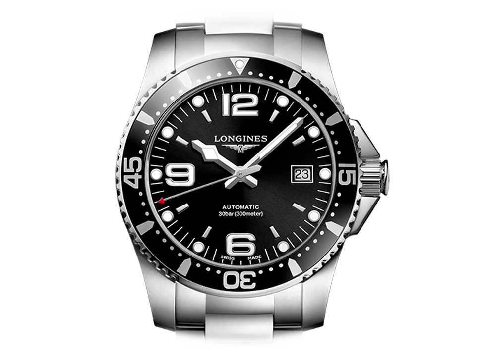 Buy original Longines HydroConquest L3.742.4.56.6 with Bitcoin!