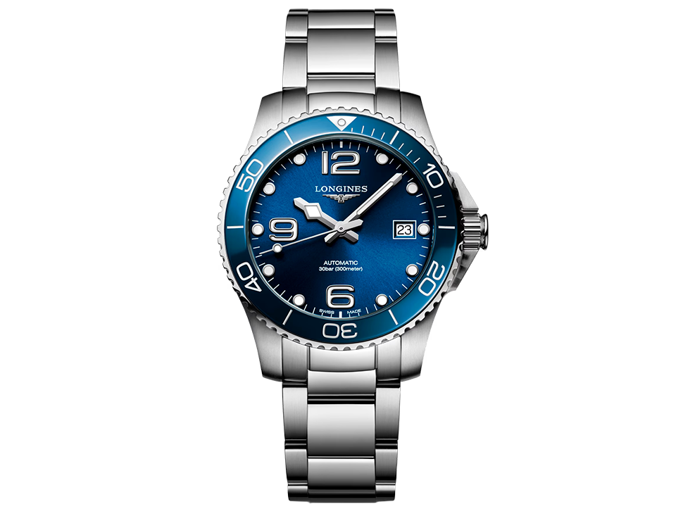 Buy original Longines HydroConquest L3.780.4.96.6 with Bitcoin!