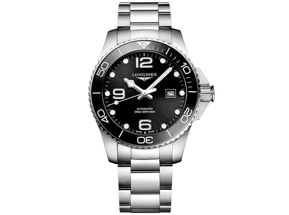 Buy original Longines HydroConquest L3.782.4.56.6 with Bitcoin!