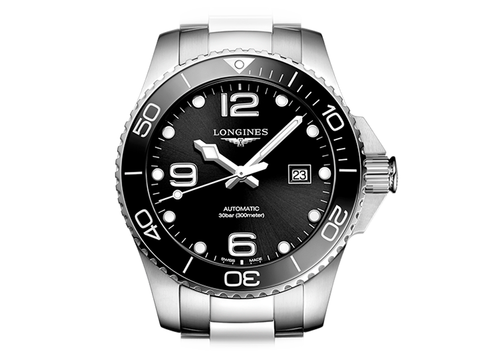 Buy original Longines HydroConquest L3.782.4.56.6 with Bitcoin!