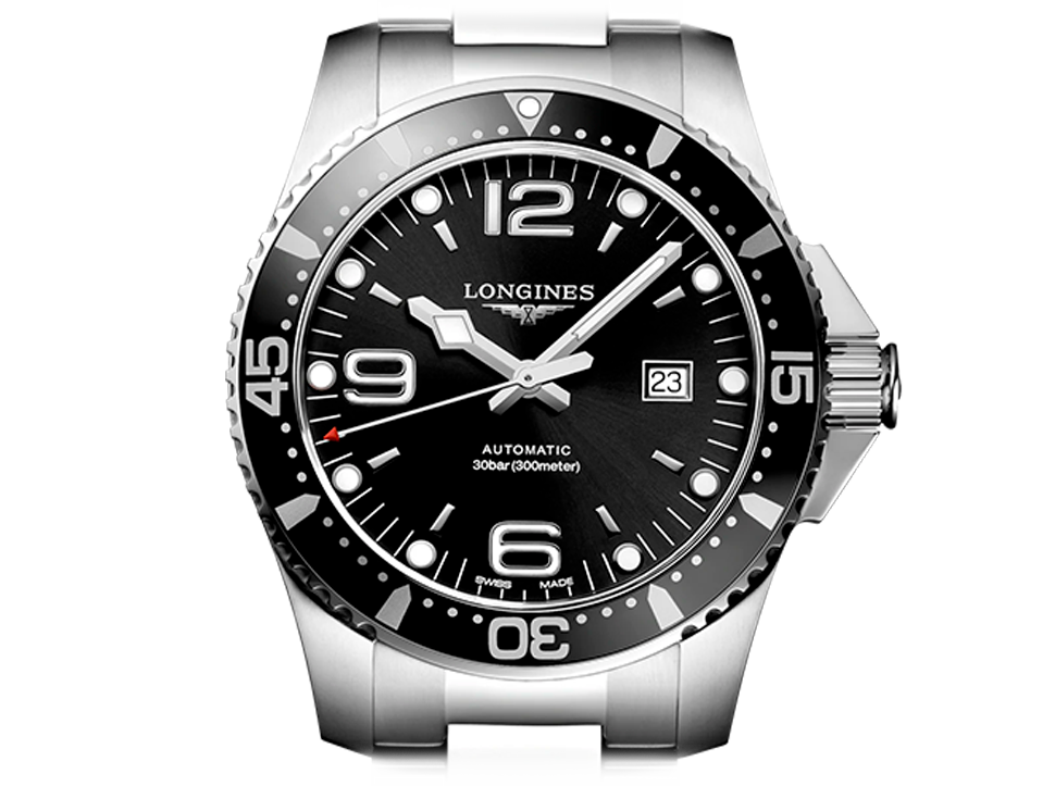 Buy original Longines HydroConquest L3.841.4.56.6 with Bitcoin!