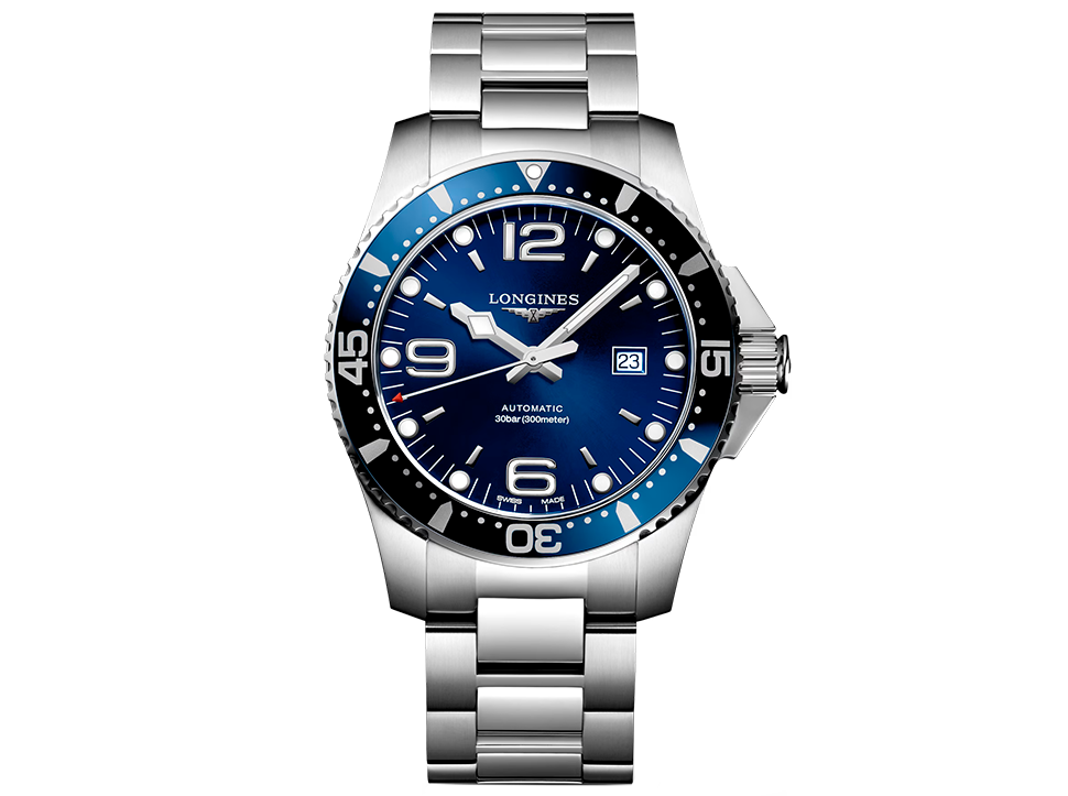 Buy original Longines HydroConquest L3.841.4.96.6 with Bitcoin!