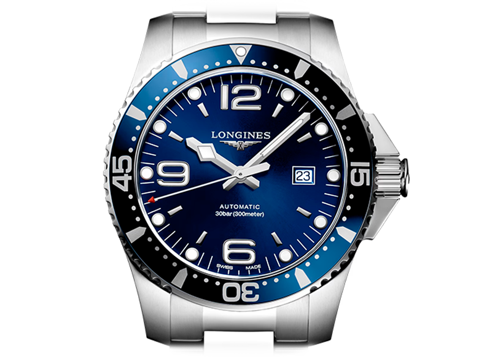 Buy original Longines HydroConquest L3.841.4.96.6 with Bitcoin!