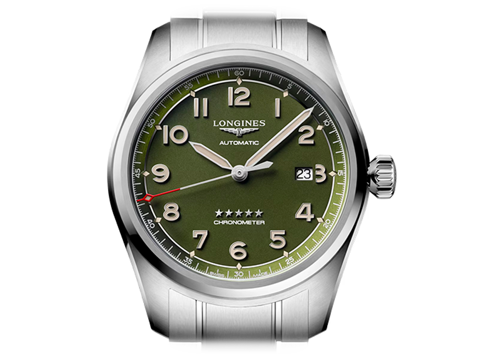 Buy original Longines Spirit L3.811.4.03.6 with Bitcoin!