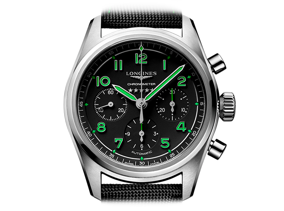 Buy original Longines Spirit L3.829.1.53.2 with Bitcoin!