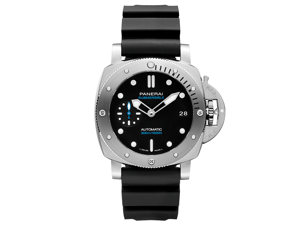 Buy original Panerai Submersible PAM02973 with Bitcoin!