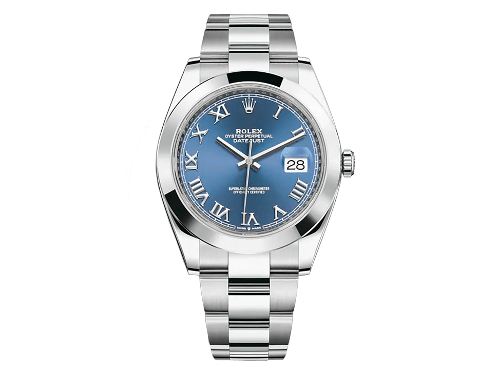 Buy original Rolex DATEJUST 41 m 126300-0017 with Bitcoins!