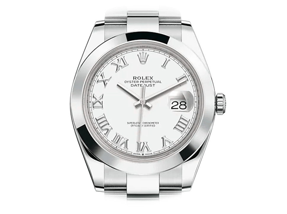 Buy original Rolex DATEJUST 41 m 126300-0015 with Bitcoin!