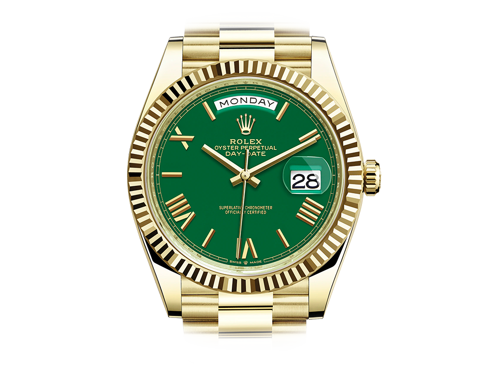 Buy original Rolex DAY-DATE 40 m 228238-0061 with Bitcoin!