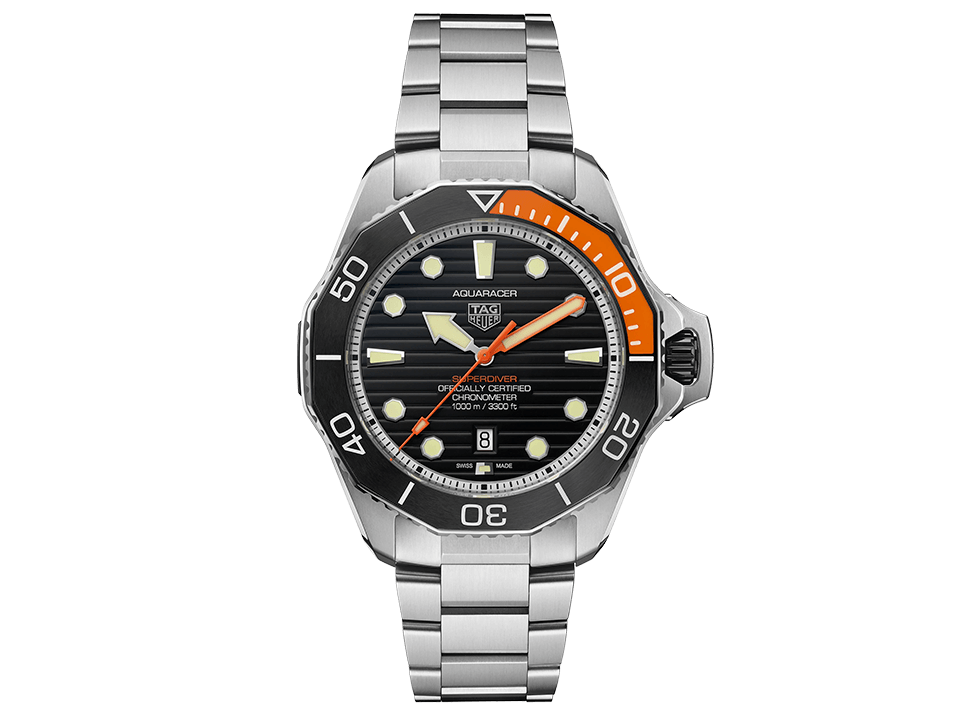 Buy original Tag Heuer AQUARACER PROFESSIONAL 1000 SUPERDIVER WBP5A8A.BF0619 with Bitcoin!