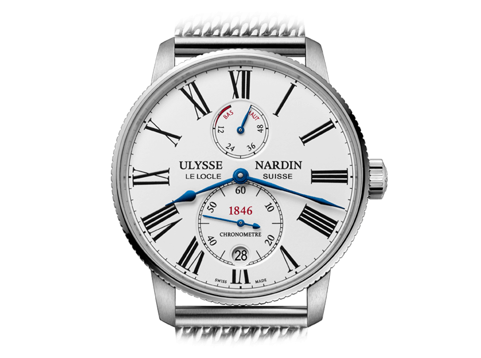 Buy original Ulysse Nardin Marine Torpilleur 1183-310-7MIL/40 with Bitcoin!