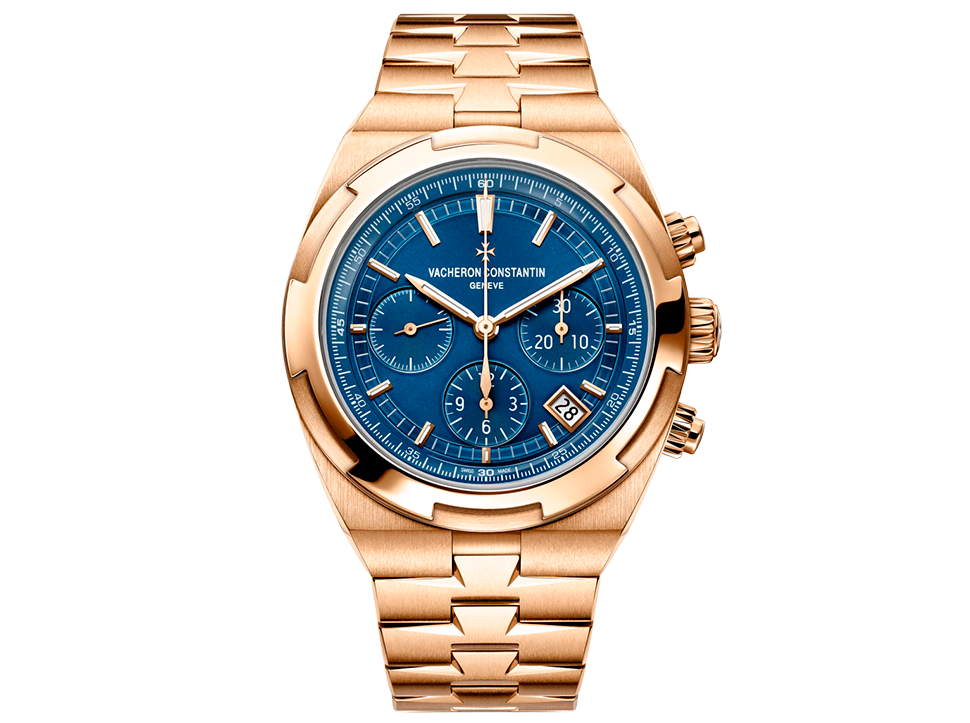 Buy original Vacheron Constantin Overseas Chronograph 5500V/110R-B952 with Bitcoins!