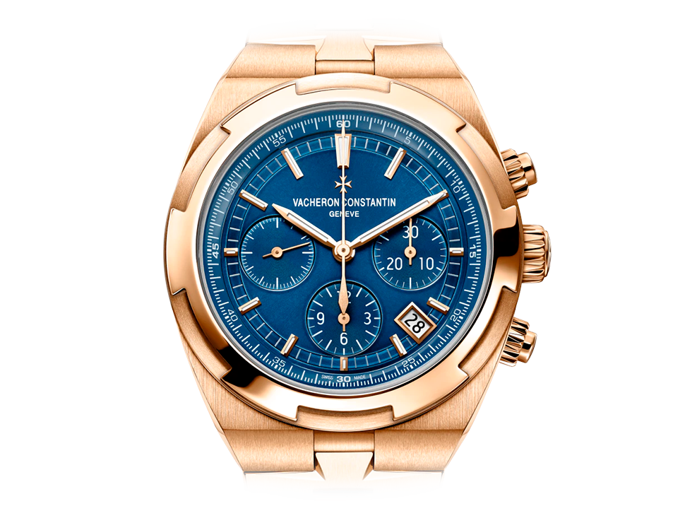 Buy original Vacheron Constantin Overseas Chronograph 5500V/110R-B952 with Bitcoins!