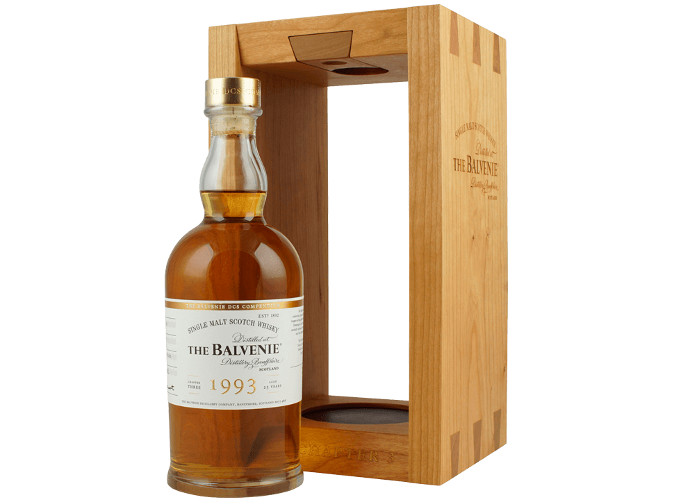 Buy original Whiskey Balvenie DCS Compendium Chapter Three from 1993 with Bitcoin!