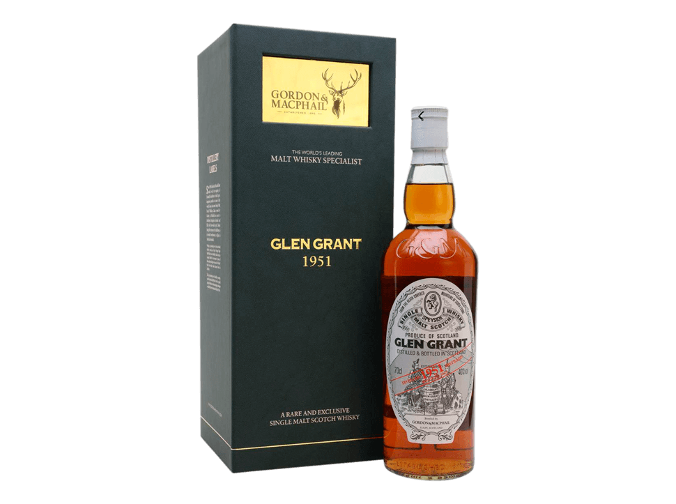 Buy original Whiskey GLEN GRANT 1951 / 2013 G & M with Bitcoins!