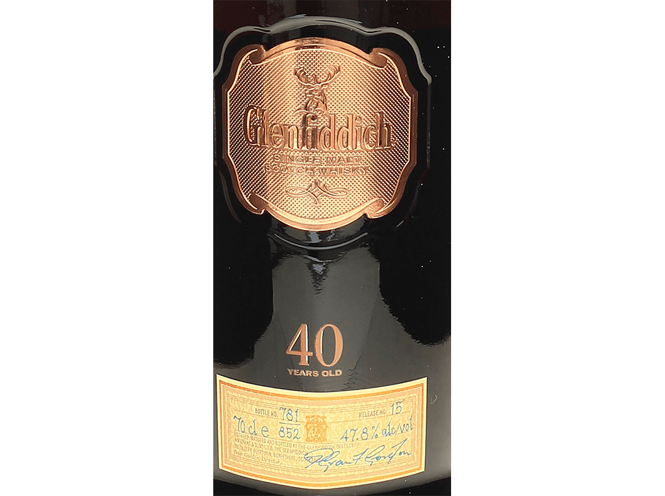 Buy original Whiskey Glenfiddich 40 years with Bitcoin!