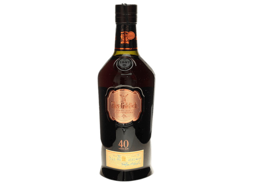 Buy original Whiskey Glenfiddich 40 years with Bitcoin!