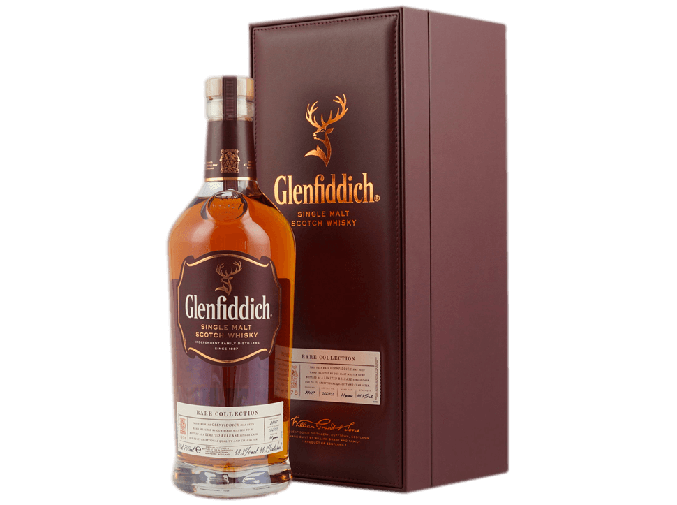 Buy original Whiskey Glenfiddich Rare Collection 1978 38 years with Bitcoin!