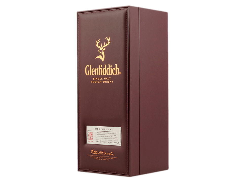 Buy original Whiskey Glenfiddich Rare Collection 1978 38 years with Bitcoin!