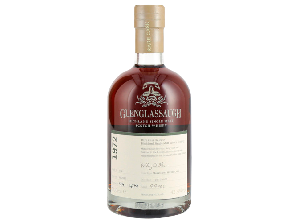 Buy original Whiskey Glenglassaugh Vintage 1972 Sherry Cask Finished with Bitcoin!