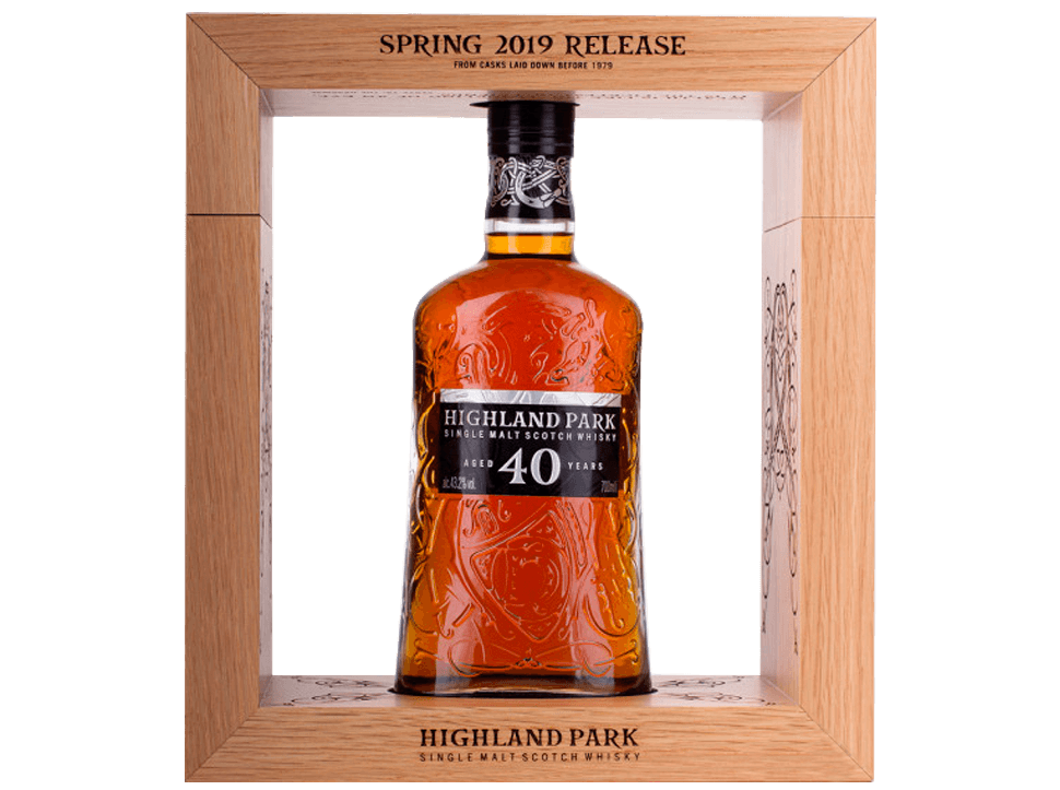 Buy original Whiskey Highland Park 40 YO Whiskey with Bitcoin!