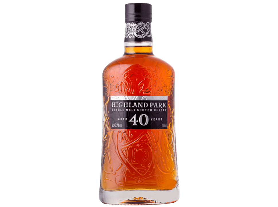 Buy original Whiskey Highland Park 40 YO Whiskey with Bitcoin!