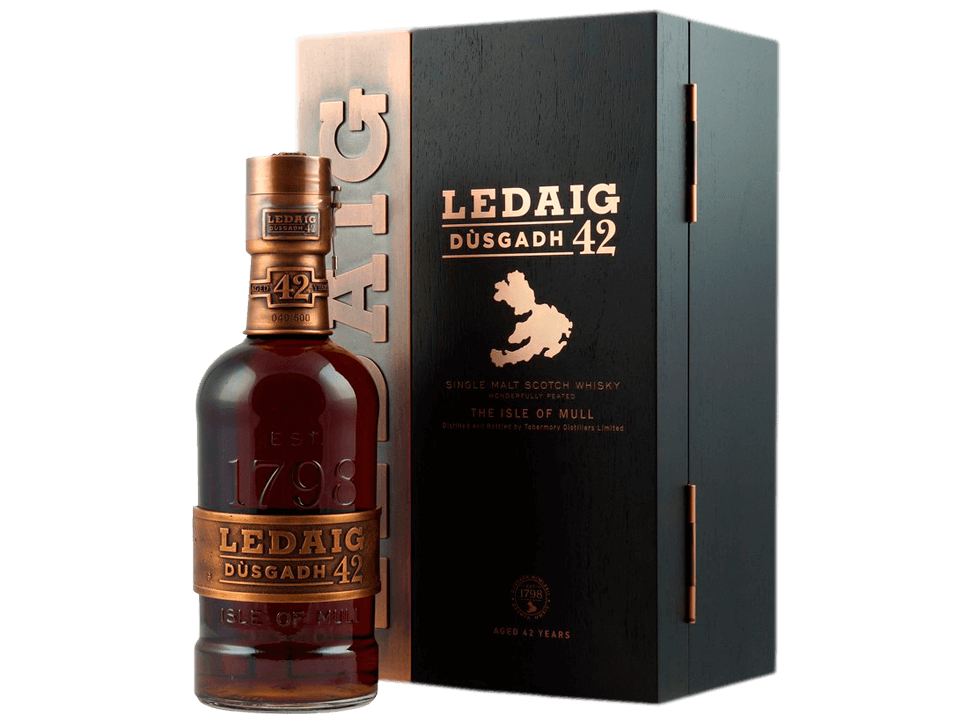 Buy original Whiskey Ledaig 42 years with Bitcoin!