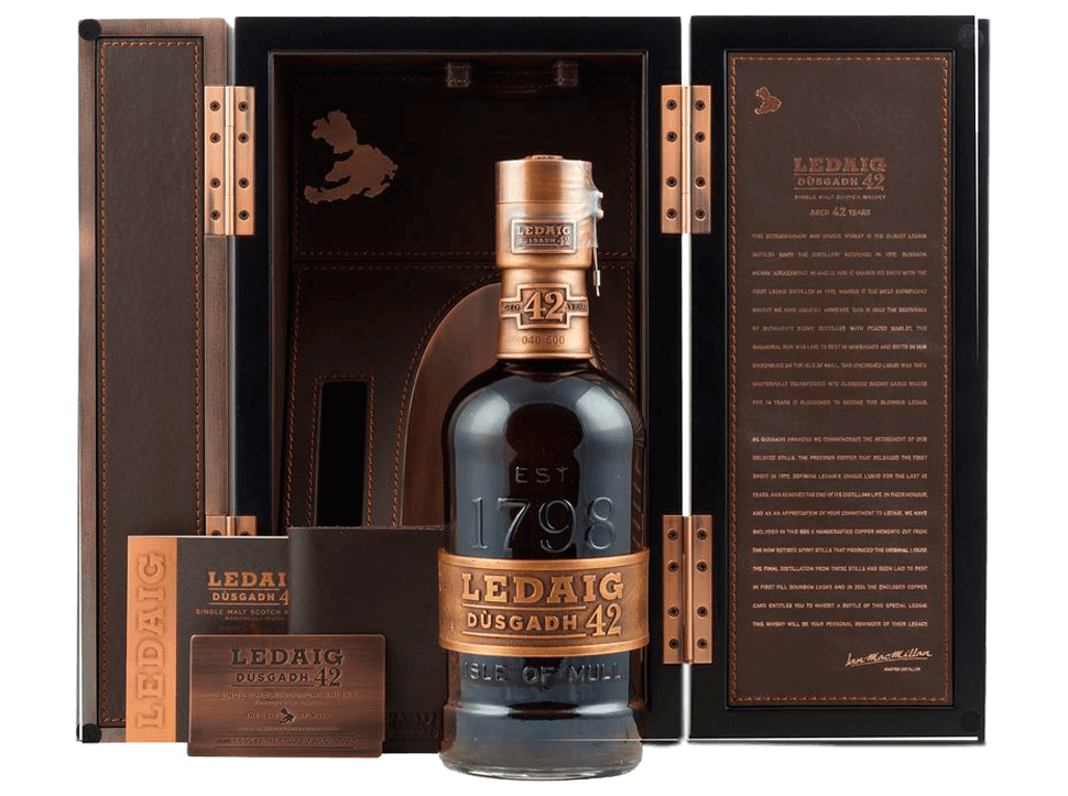 Buy original Whiskey Ledaig 42 years with Bitcoin!