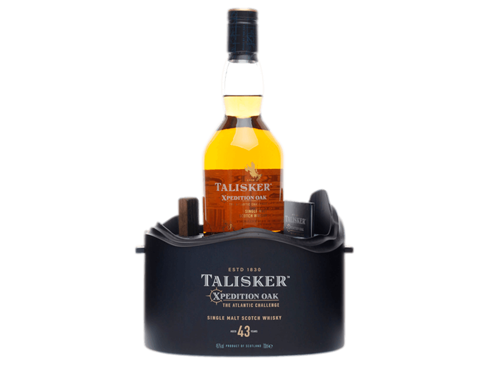 Buy original Whiskey Talisker 43 years Xpedition Oak with Bitcoin!