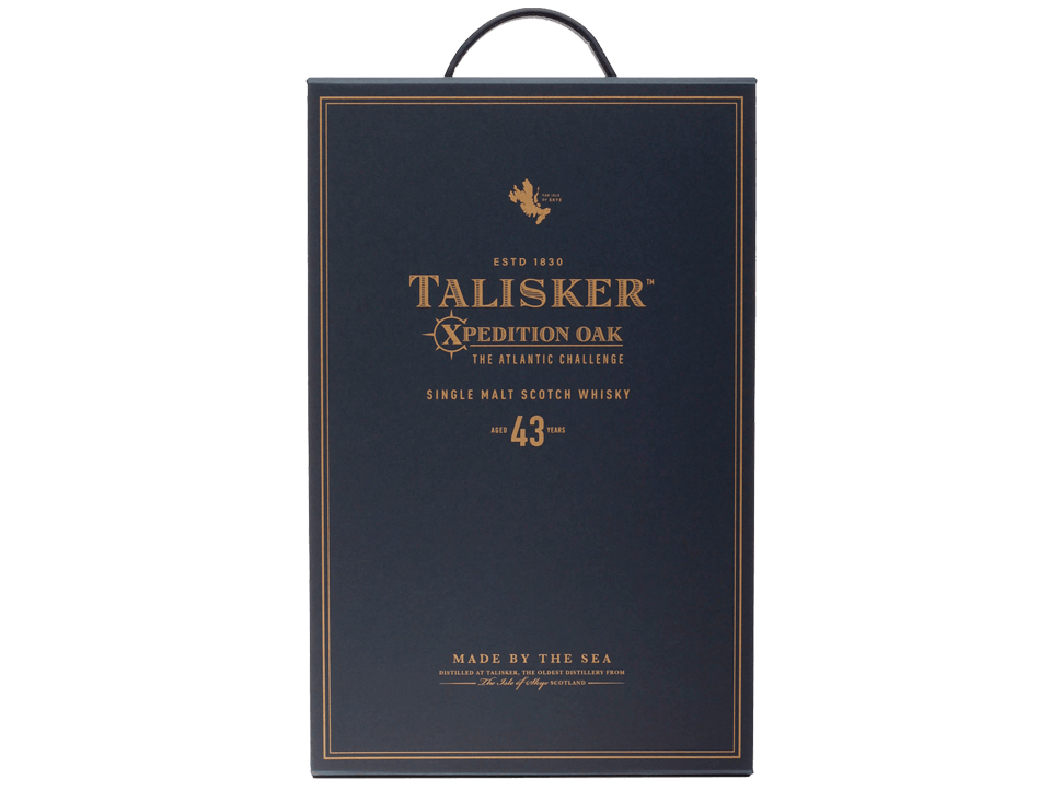 Buy original Whiskey Talisker 43 years Xpedition Oak with Bitcoin!