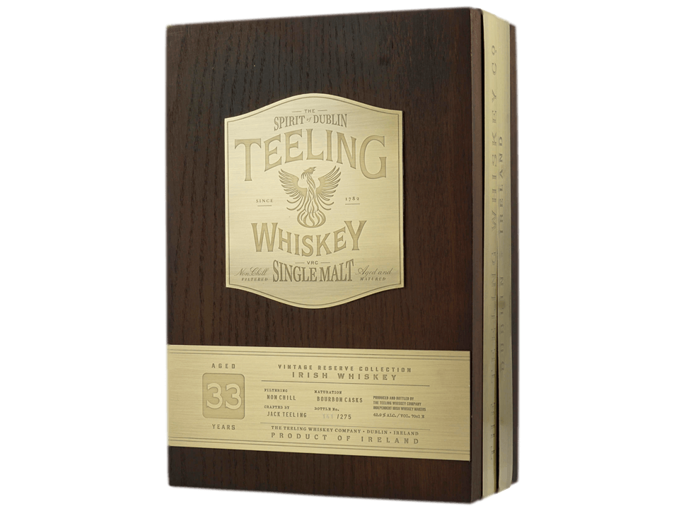 Buy original Whiskey Teeling 33 years with Bitcoin!