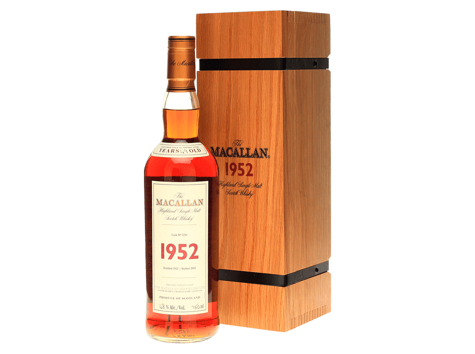 Buy original Whiskey The Macallan Fine & Rare 49 Years 1952 Cask 1250 with Bitcoin!