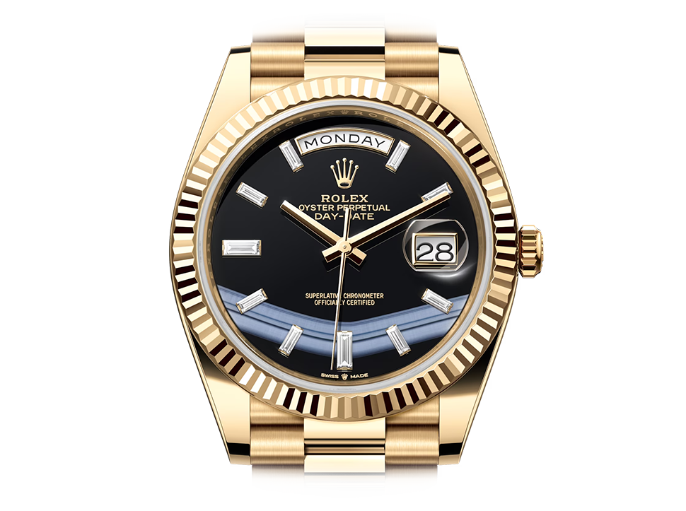 Buy original Rolex DAY-DATE 40 m 228238-0059 with Bitcoin!