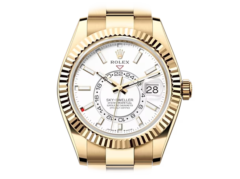 Buy original Rolex SKY-DWELLER m 336938-0003 with Bitcoin!