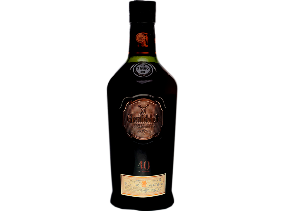 Buy original Whiskey Glenfiddich 40 years old with Bitcoin!