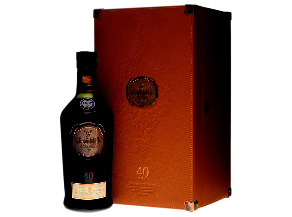 Buy original Whiskey Glenfiddich 40 years old with Bitcoin!