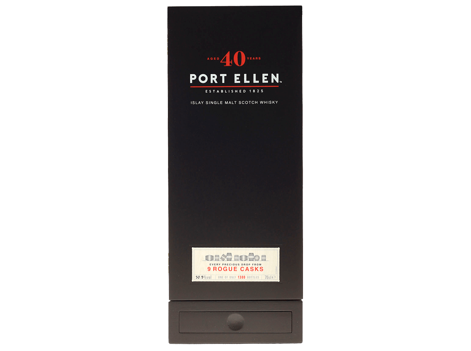 Buy original Whiskey Port Ellen 40 Years Islay Single Malt with Bitcoin!