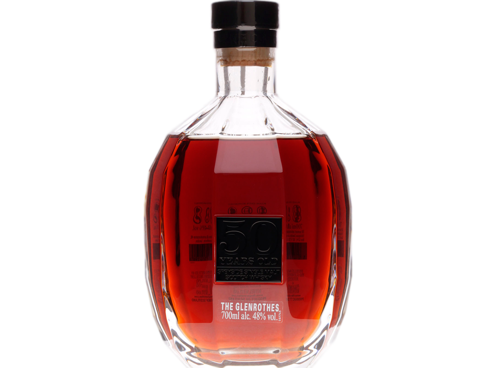 Buy original Whiskey The Glenrothes 50 years with Bitcoin!