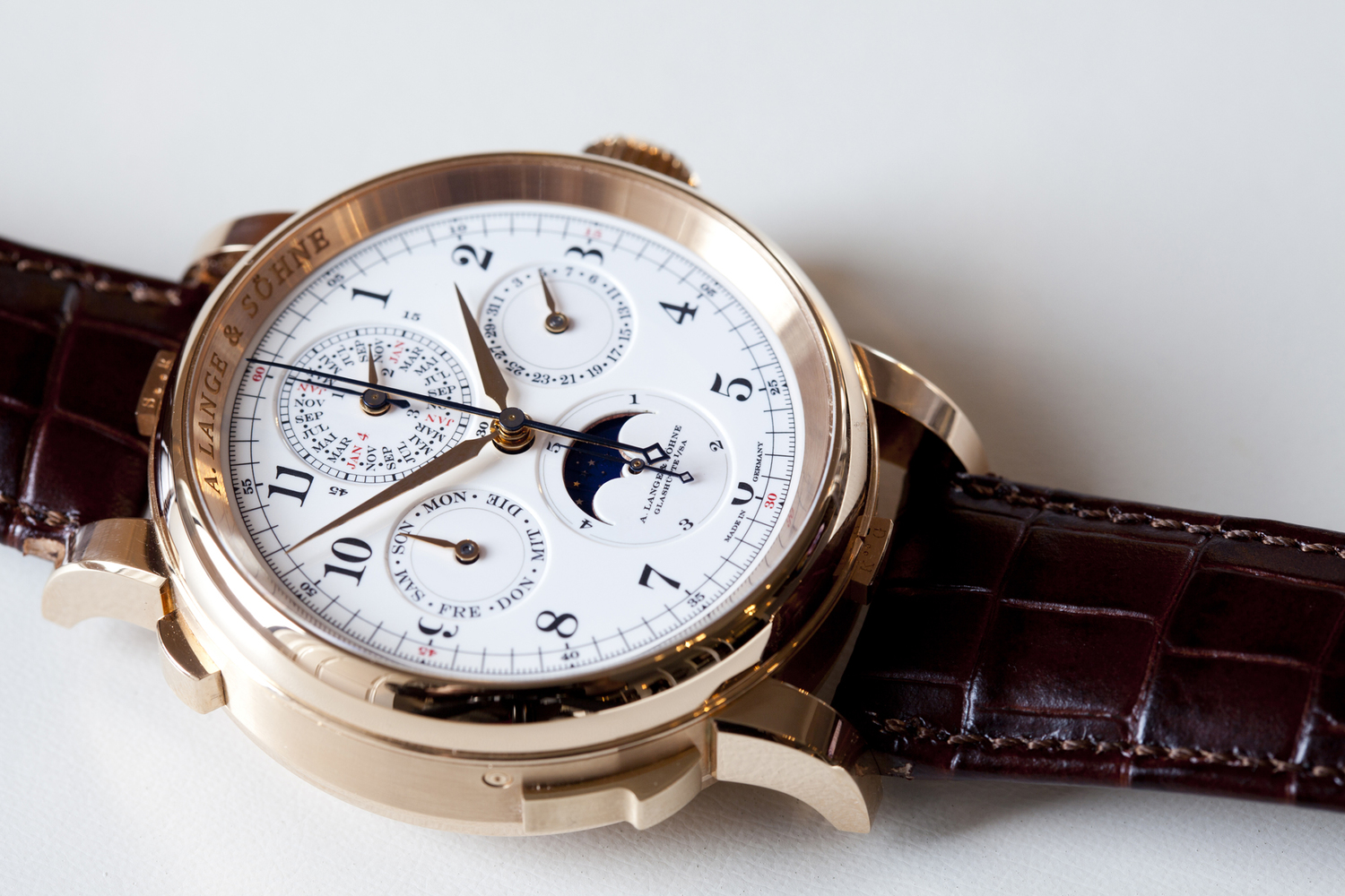 A. Lange and Soehne on BitDials 