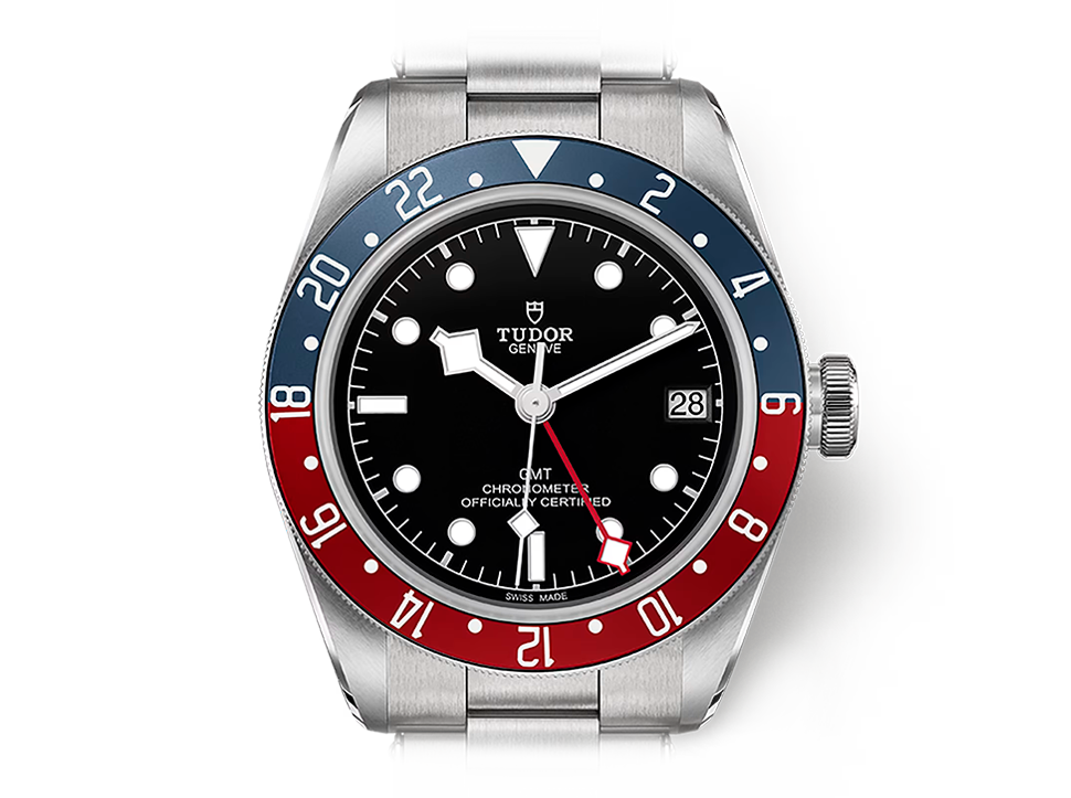 Buy original Tudor Black Bay GMT M79830RB-0001 with Bitcoins!