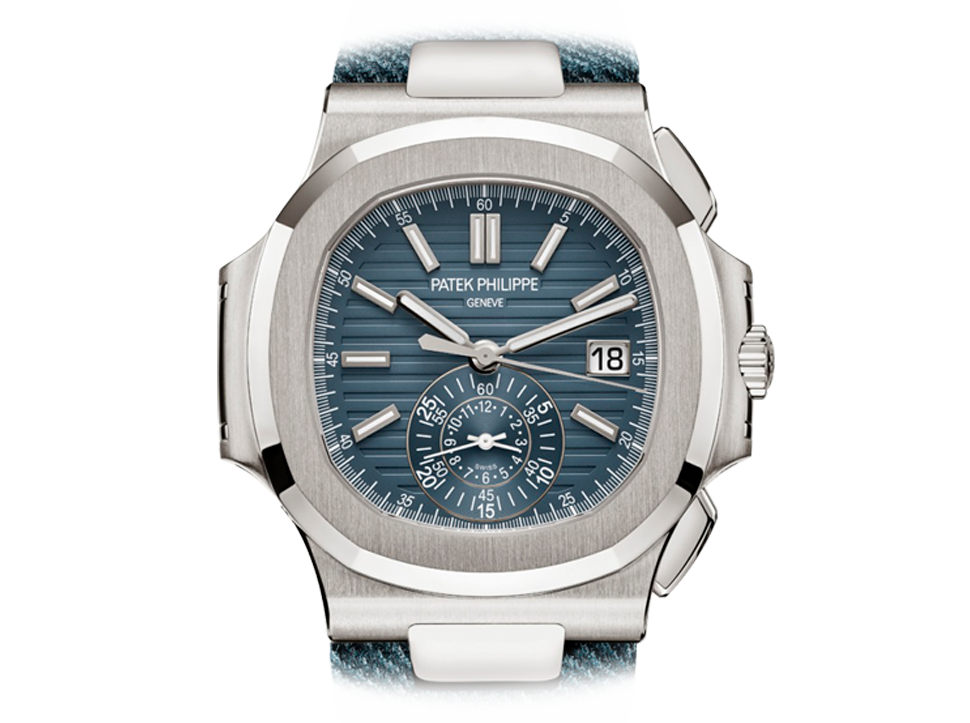 Buy original Patek Philippe Nautilus 5980-60G-001 with Bitcoins!