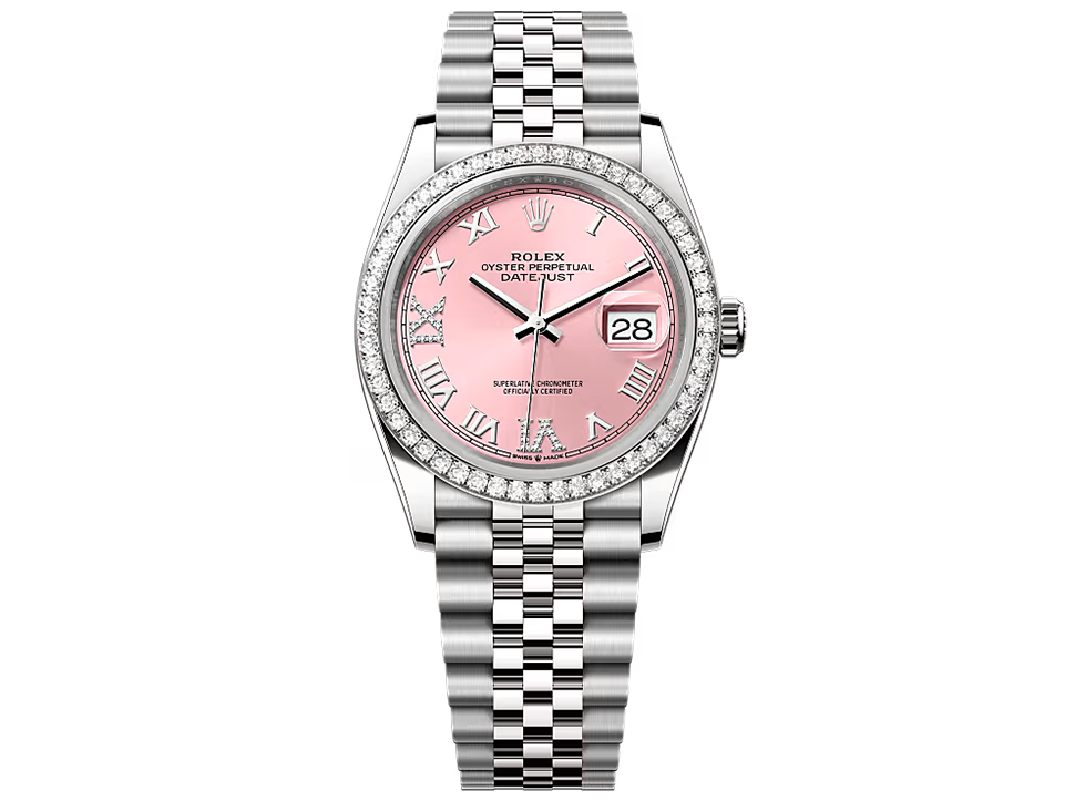 Buy original Rolex Datejust 126284rbr-0023 with Bitcoins!