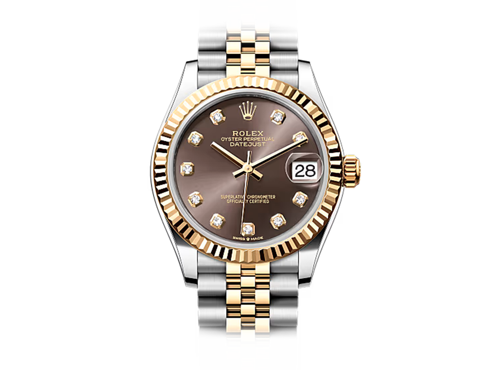 Buy original Rolex Datejust 31 m278273-0022 with Bitcoins!